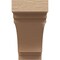 Ekena Millwork 12"W x 36"D x 24"H Classic Pescadero Rough Cedar Woodgrain TimberThane Corbel, Primed Tan CORUR12X36X24PECRCPR - alternate 4